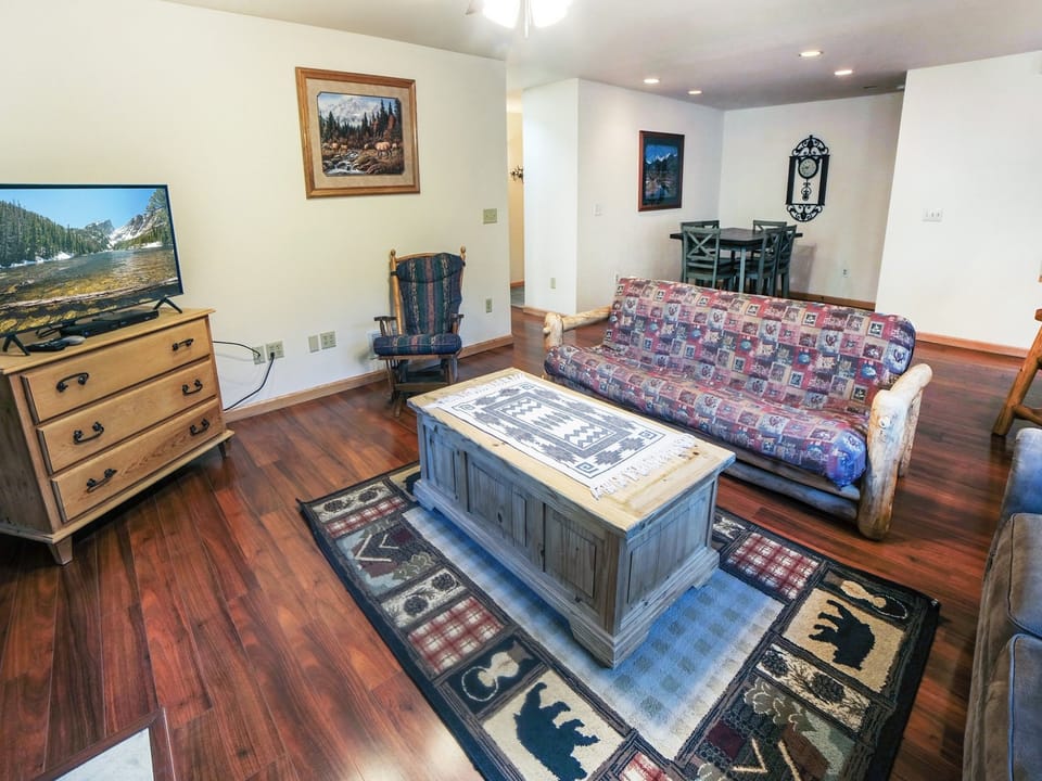Living Room with Queen Futon