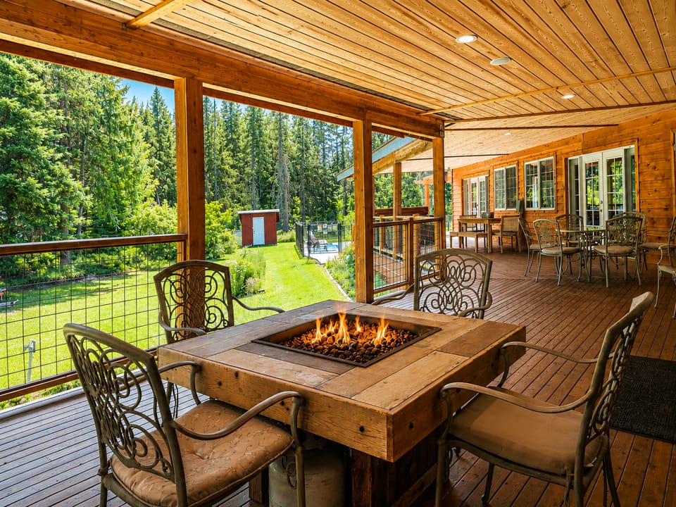 Propane Fire Pit for Guest use year round
