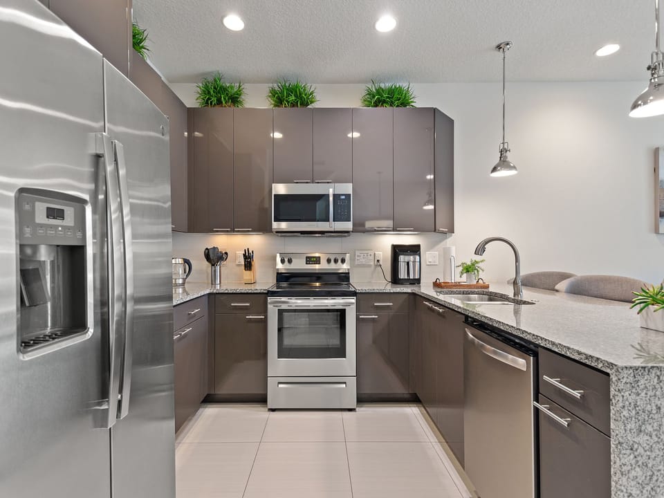 Modernized kitchen
