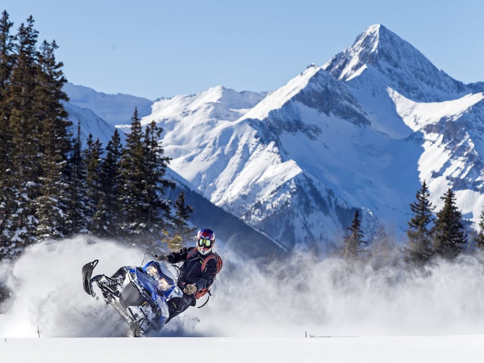 Be sure to book a family fun adventure with one of our snowmobiling companies.