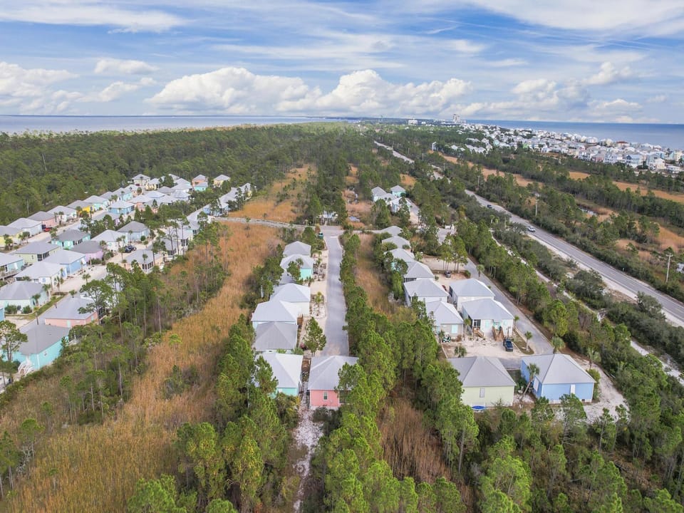 This great complex is located approximately 14 miles down Fort Morgan Road from the Highway 59 intersection. The complex is near the beach and offers 2 spectacular pools for convenience.
