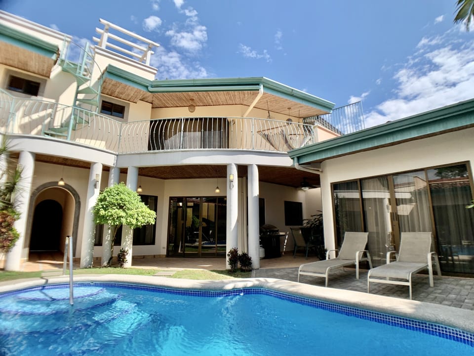 View of courtyard suits by the pool