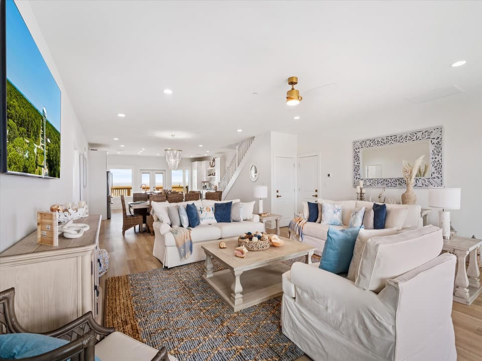 002 Anchored Lighthouse Open Floor Plan Living Room