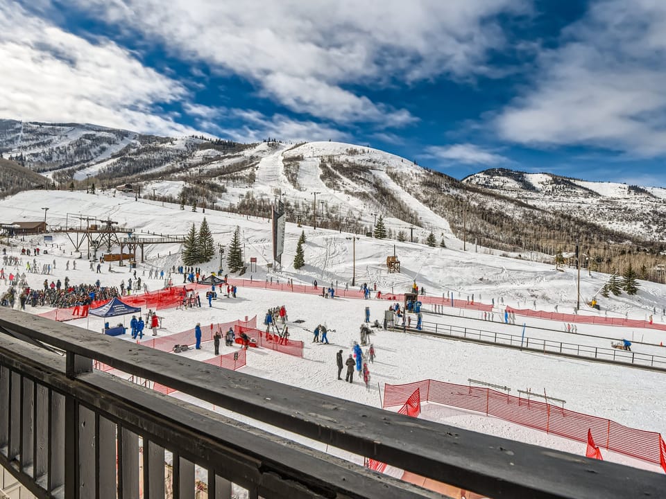 Ski Resort Views Right Off Your Balcony!