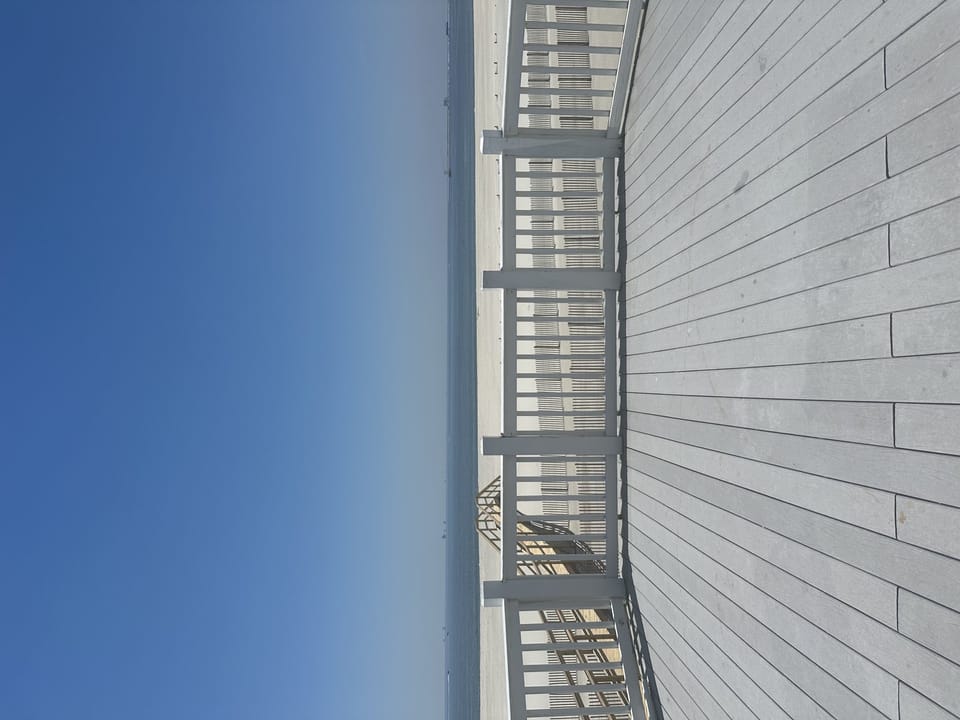 Deck and view of the gulf front