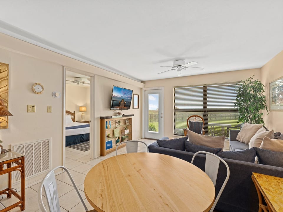 Open concept Living and Dining Area