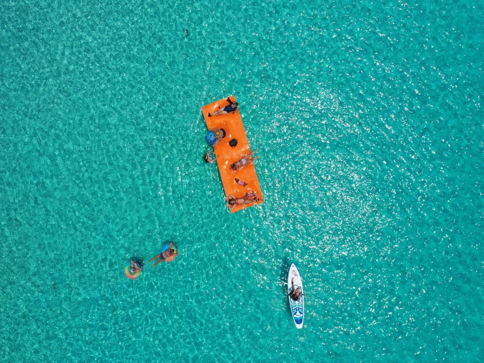 Our secluded cove.  Dive into water activities or just float your cares away.