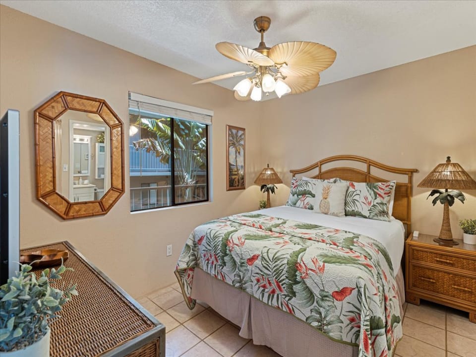 Primary bedroom with a king size bed