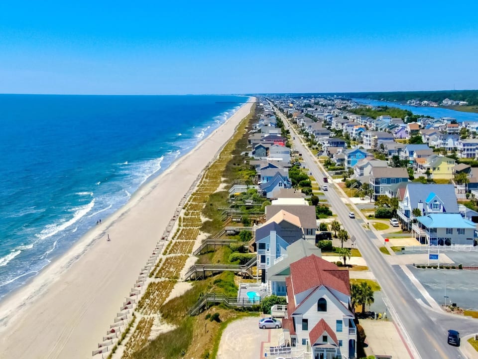 Holden Beach Drone View