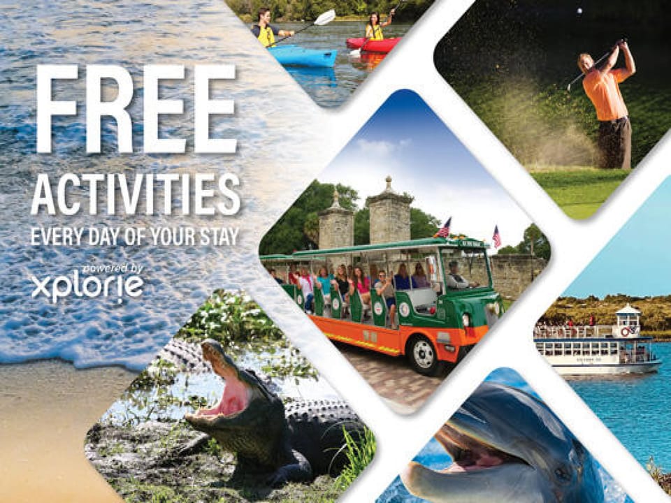 Free Activities Golf-Marineland-Alligator Farm and more