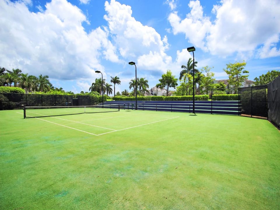 Community tennis courts