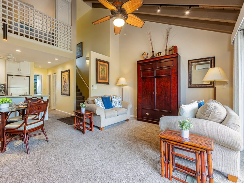Spacious living area