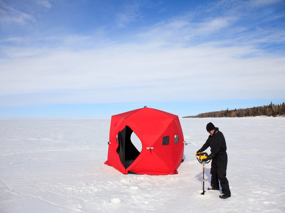 Book a Ice Fishing Adventure