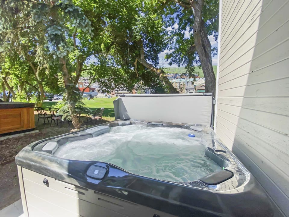 Private Hot Tub on Back Patio