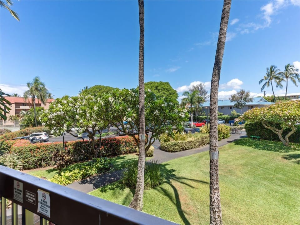 Well manicured grounds at Maui Vista