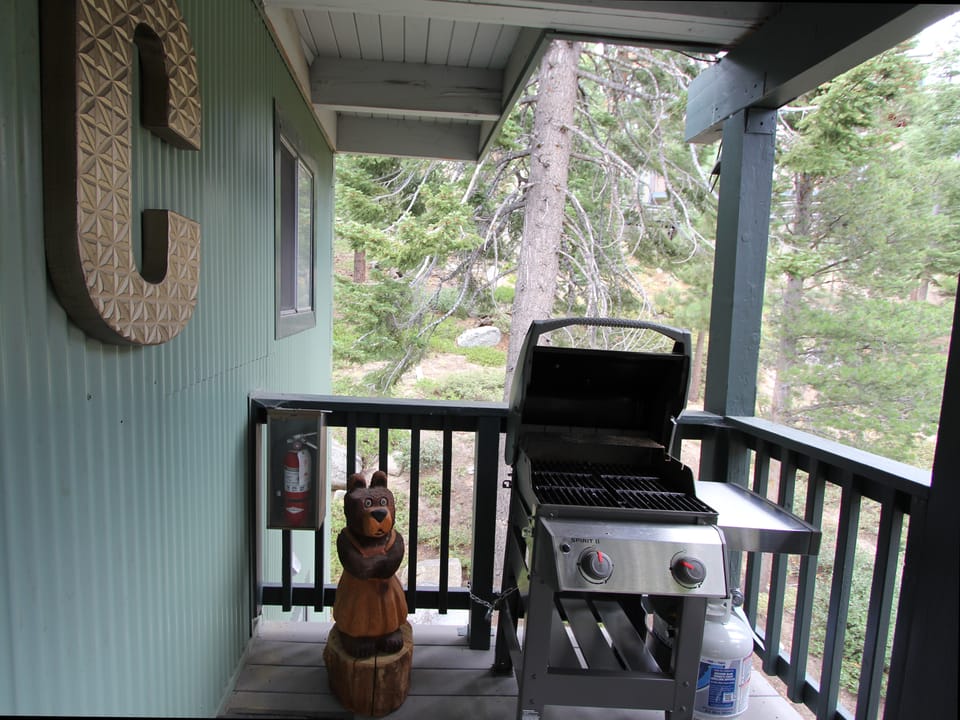 Balcony with BBQ