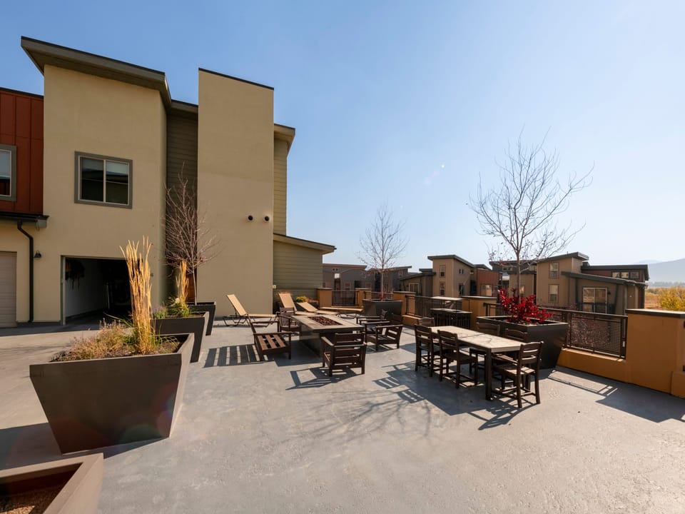 Newpark Terrace 57-Community firepit/terrace lounge area