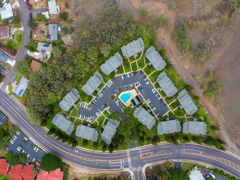 View of property from above