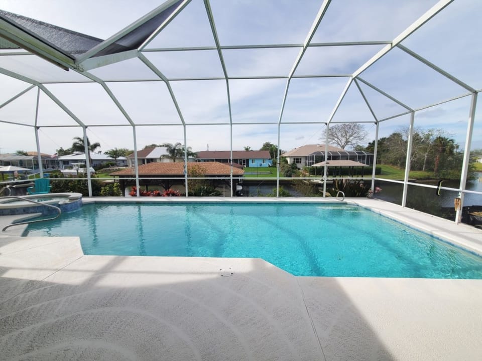 Solar Heated Saltwater Pool
