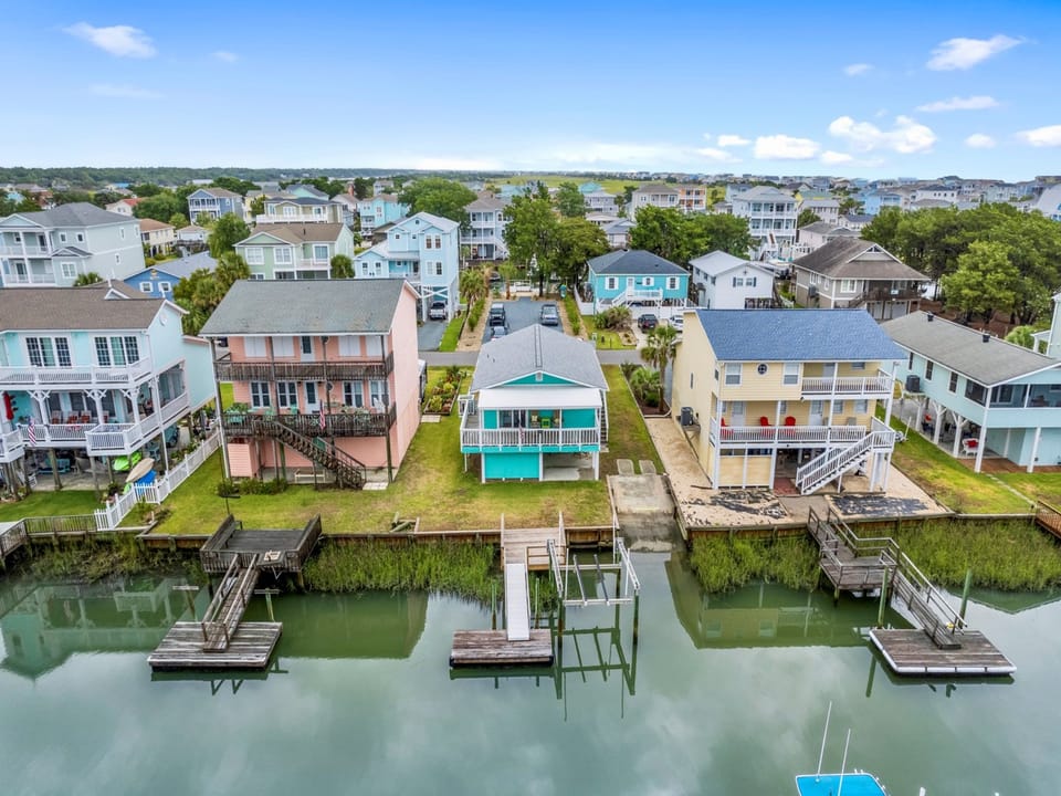 Aerial Canal View