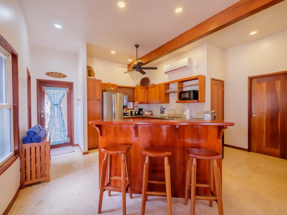 Large open kitchen