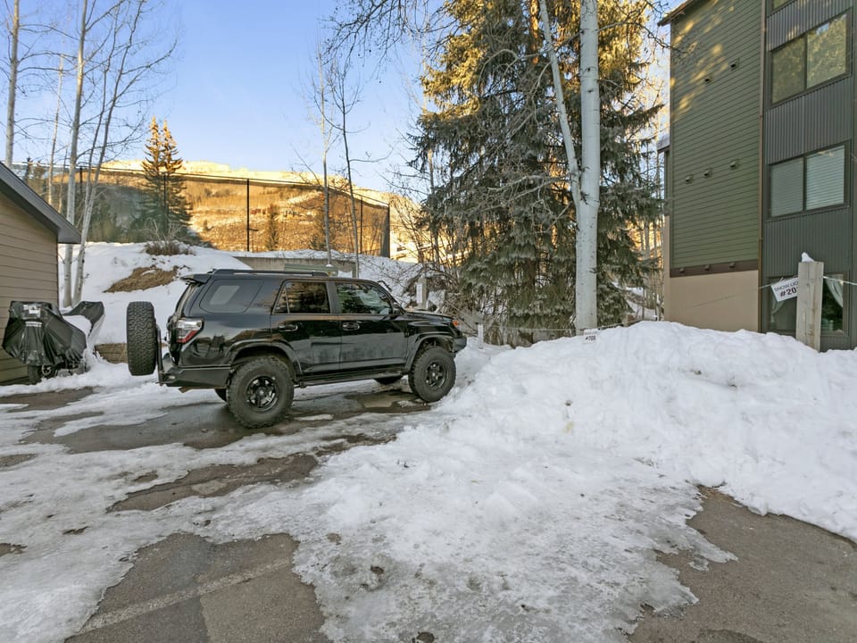 Assigned parking space