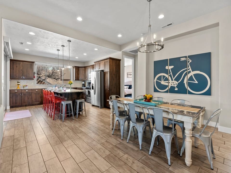 Dining Room and Kitchen