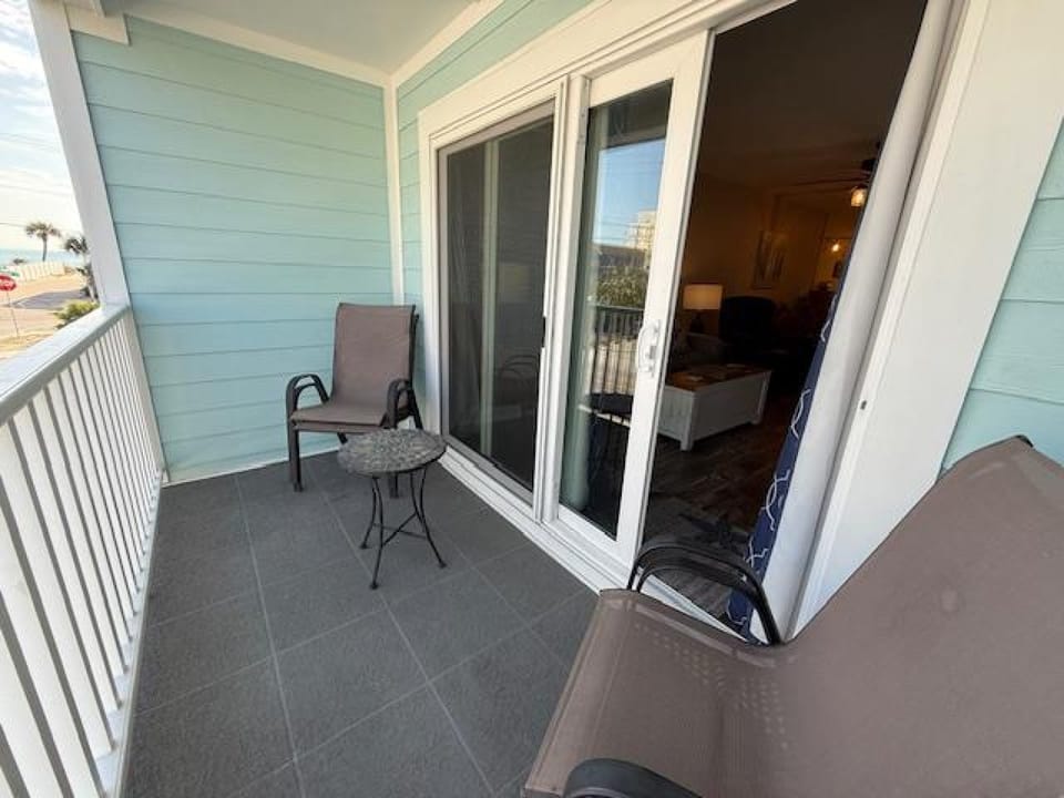 Private balcony