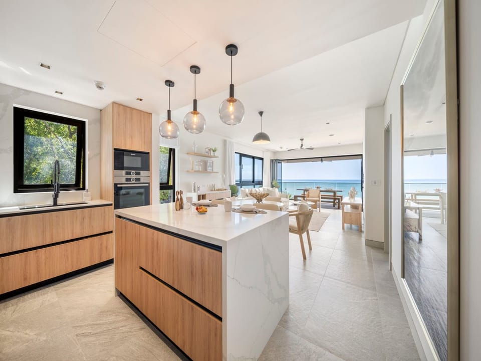 Boasts breathtaking ocean views