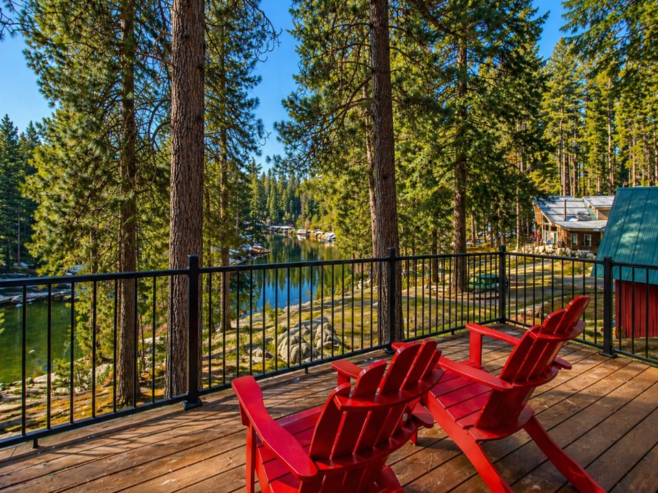 Summer view from the deck