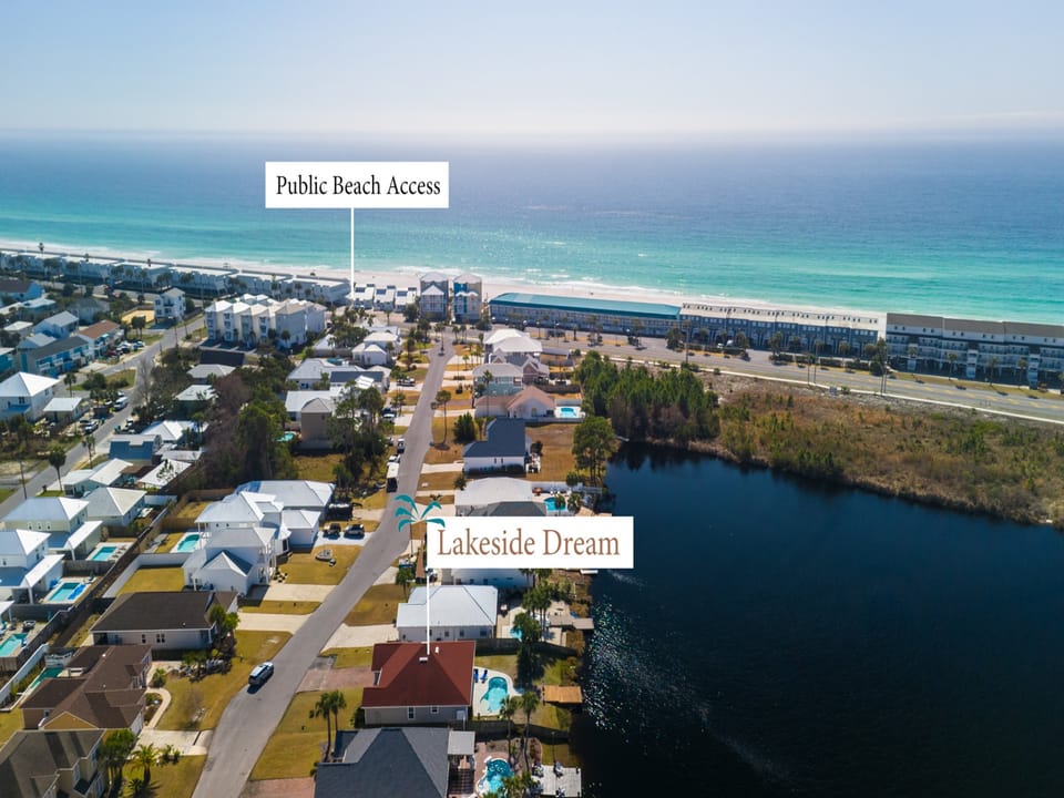 Lakeside Dream | Private Pool | 2 Minutes Walk To The Beach | Gated Community