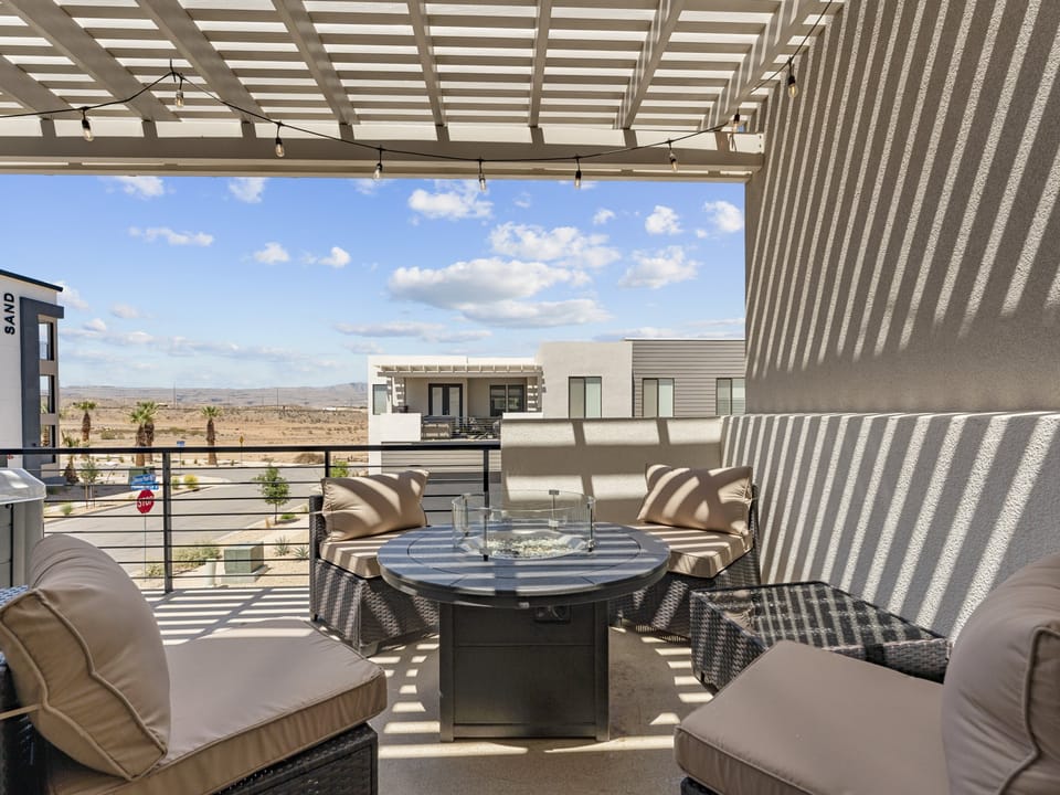 Upper Patio Fire Table