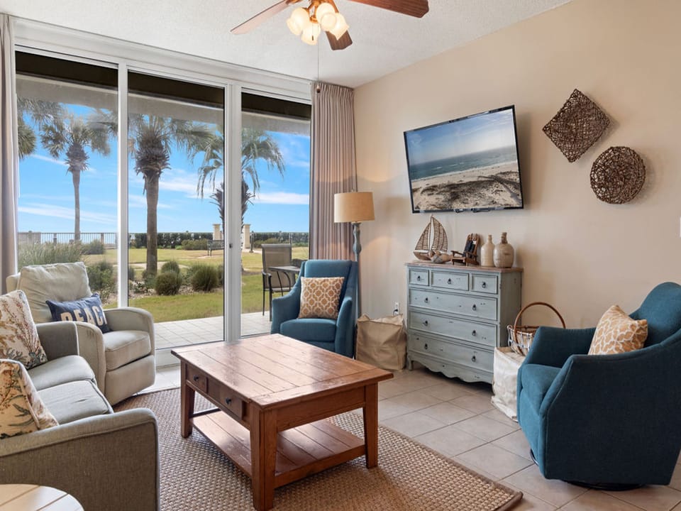 The Beach Club Bristol Unit 101 is a Beach Front, 3 Bedroom, 3 and a half bathroom, luxuriously furnished unit, Ready for your arrival!