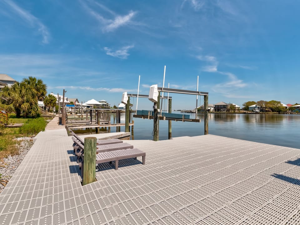 Sunny Side Up II Canal Dock with Boat Slip
