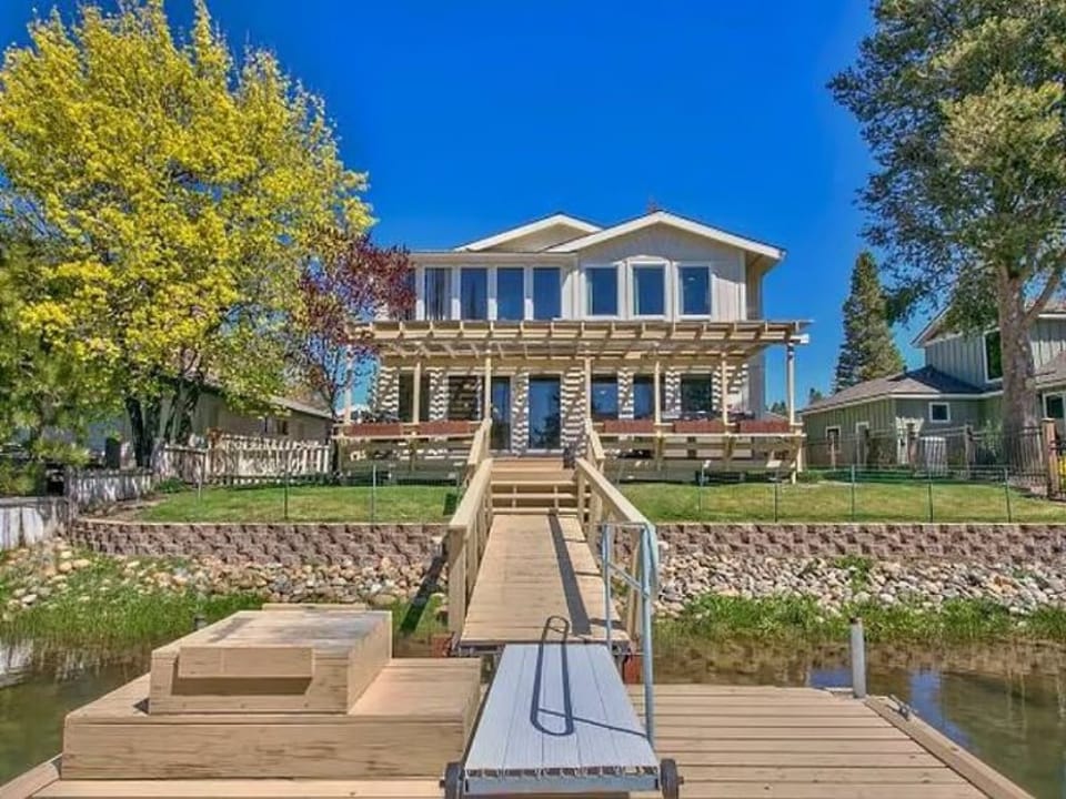 Back of the Home from Dock