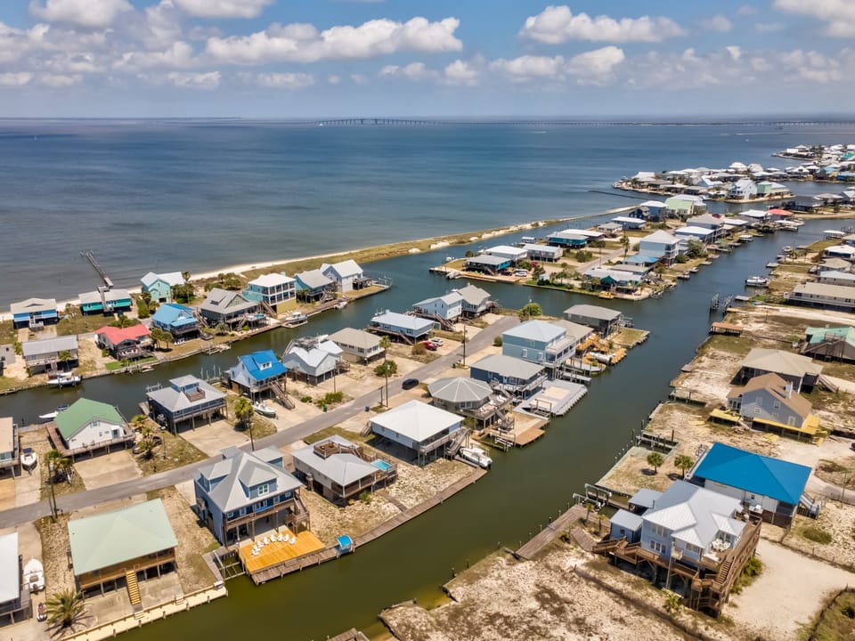 Anchor Eways Canal House on Dauphin Island