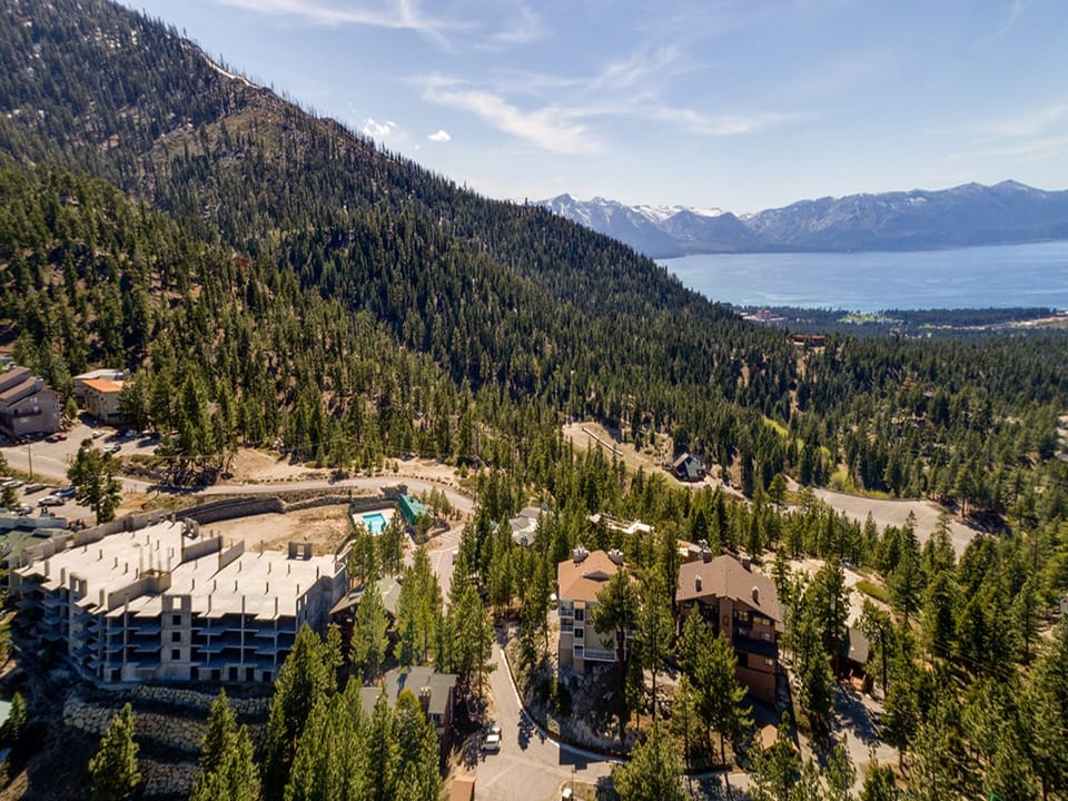 Unbeatable mountain and lake views from your private retreat.