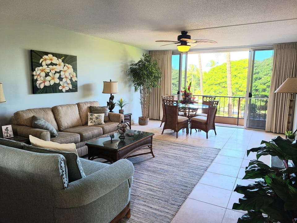 Living Room & Lanai