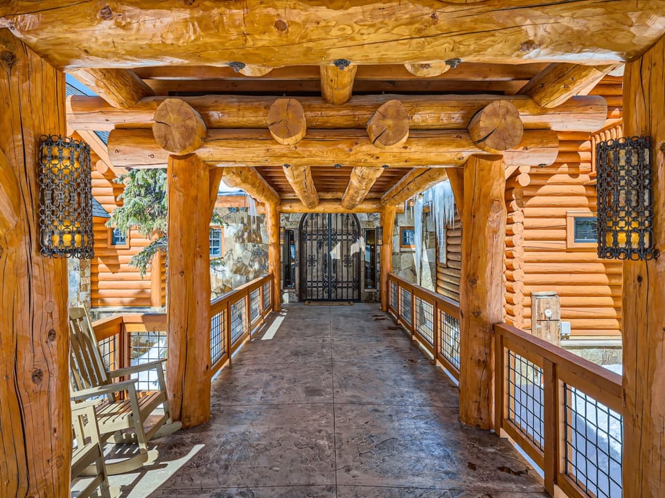 Show-Stopping Exterior Entry with High-End Finishes