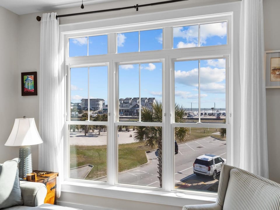 View from living room