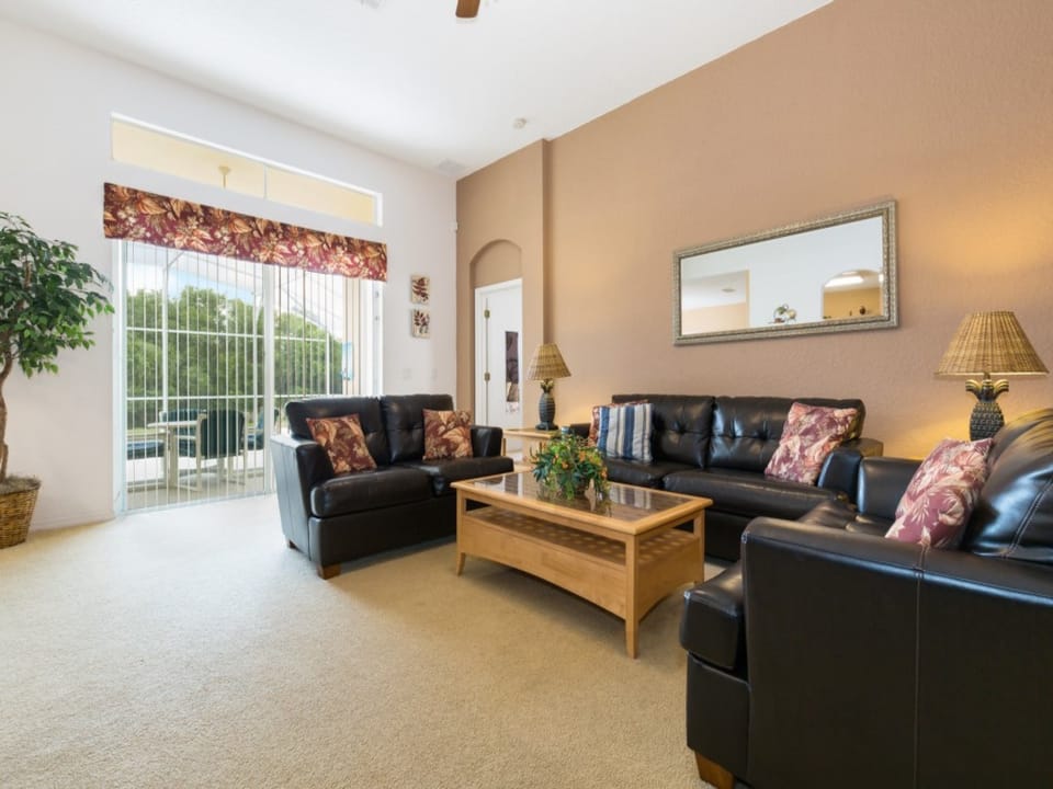 Open-plan living space with a bright and airy feel for relaxation.
