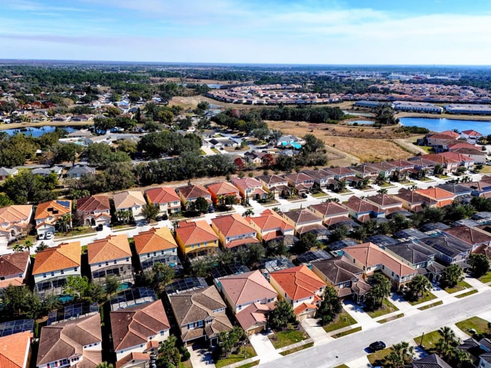 Aerial Overview of Home in Solterra Resort