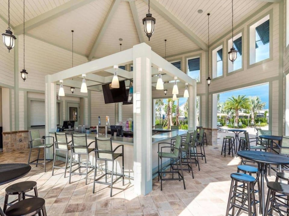 Spacious outdoor dining area perfect for gatherings and enjoying the breeze.