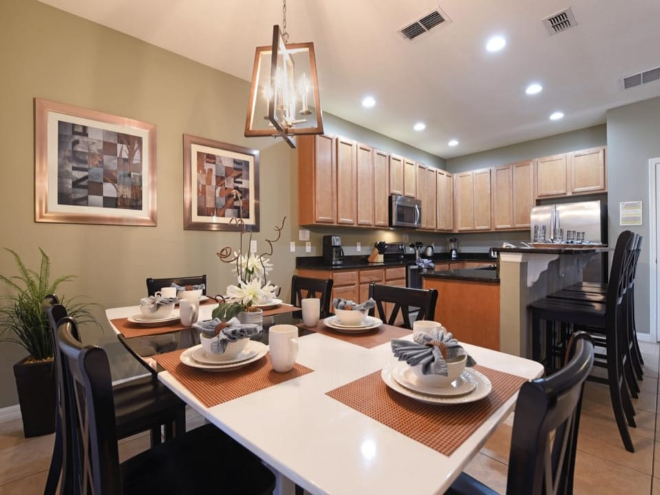 Dine in style in the cozy dining area, perfect for family meals and intimate gatherings.