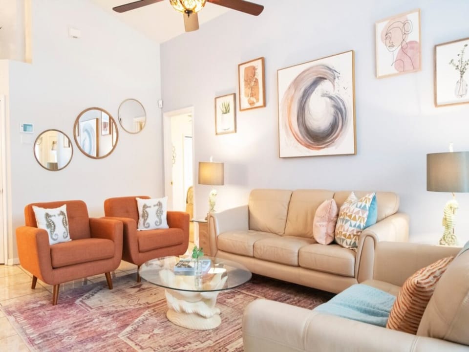 Cozy and stylish living area, perfect for family bonding and relaxation.