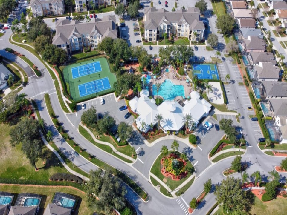 Enjoy tennis courts and a resort-style pool within the community.