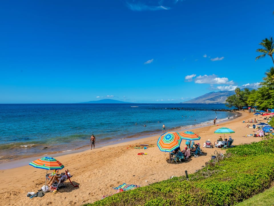 Great sandy beach for all to enjoy