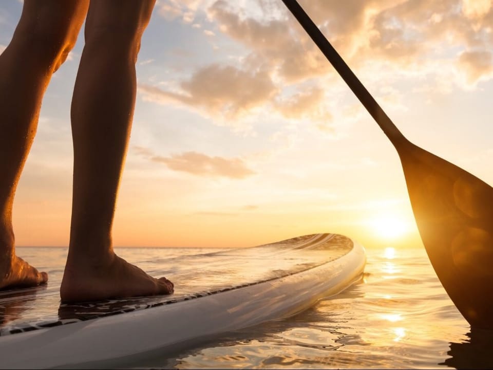 Rent a paddle board.