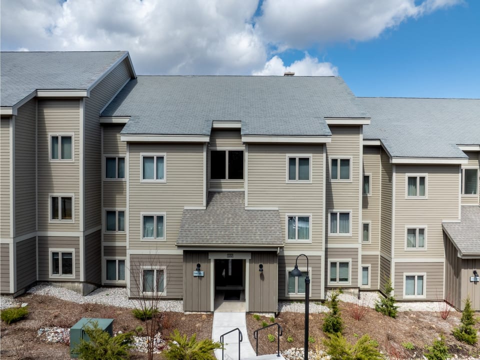 Exterior view of the condo - your home base for adventure and relaxation