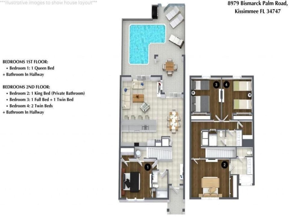 Floorplan of Townhome